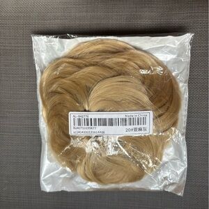 Blonde Hair Topper Scrunchie for Women